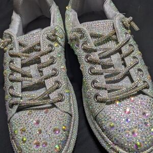 Sparkling Rhinestone Sneakers Azalea Wang Hot Topic